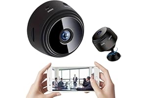 TP TRADEPROVIDER Mini Spy Wifi Camera CCTV Security Coverage with Mobile App Surveillance Smart Home Security Remote Wireless Hidden Nanny Pet Cam Watch Anywhere Anytime Good Housekeeping Assistant by TradeProvider®