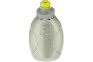 Nathan 4586 Botella con Tapón de Apertura Rápida, Plateado (Silver), Única