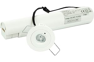 LUCECO LEMDWO-01 - Downlight empotrar de emergencia tempus 1W 120lm 3h -zonas abiertas-