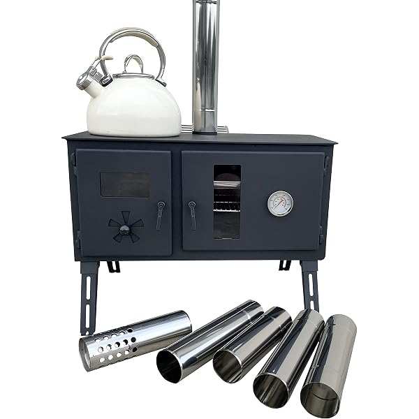 Outbacker® Firebox Range Oven Tent Stove (Black) : Amazon.co.uk: DIY u0026 Tools