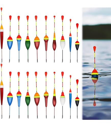 Galleggianti Da Pesca In Legno Balsa - Set Per Trota, 1g, Ideali Per Pesca In Acque Dolci - Foto 5