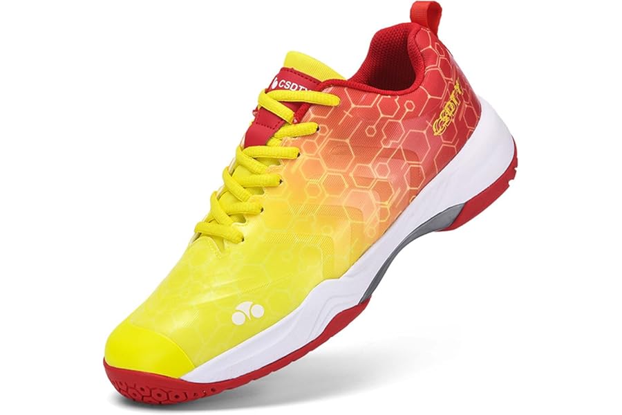 Hiuzylqx Men's Pickleball Shoes All Court Tennis Training Shoe Non-Slip, Cushioning, Anti-Torque Pickleball Sneakers