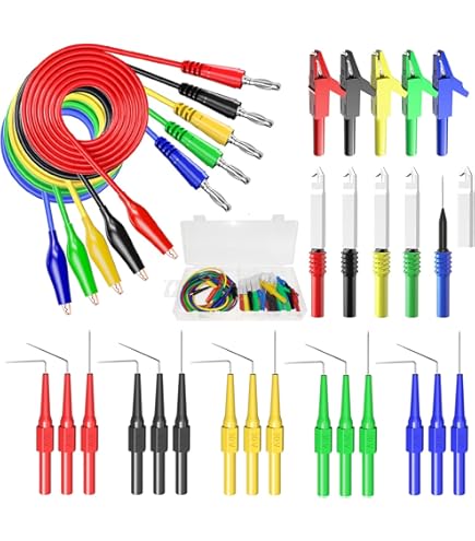 Power Probe Lisle 4pc Flexible Back Probe Kit For Multimeters #65150 Fake Piercing Ring Power Probe Lisle 4pc Flexible Back Probe Kit For Multimeters #65150 Fake Piercing Ring