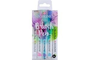 Ecoline Brush Pen set Pastel | 5 colours (11509901)