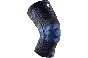 BAUERFEIND GenuTrain Knäbandage, Svart, 4