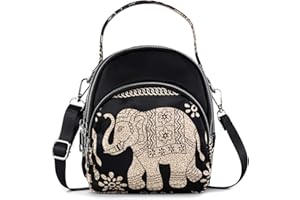 LaRechor Damska mini torba na ramię Wasserdicht nylonowa torba na ramię modna torba Sommer Reise wieczór ślub dni