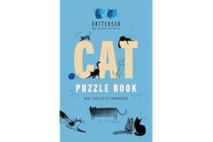 Battersea Dogs and Cats Home - Cat Puzzle Book: Includes crosswords, wordsearches, hidden codes, logic puzzles – a great gift for all cat lovers!