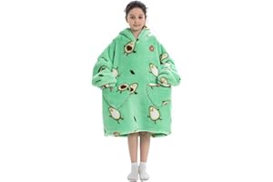 PTERYGOID Couverture à capuche surdimensionnée pour enfants - Couverture à capuche pour filles et garçons - Couverture à capuche avec poche pour enfants et adolescents