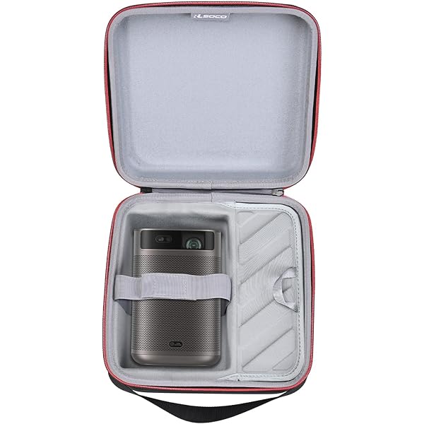 Custodia Rigida Per Proiettore XGIMI MOGO 2 Pro - Antiurto EVA, Impermeabile Con Cintura Rete