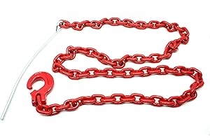 JOMA-TECH Chaînesde débardage 3m ronde 8mm avec Aiguille de LF-Tech, degré 80, Vente au mètre, Chaînes De Débardage, Chaîne forestière