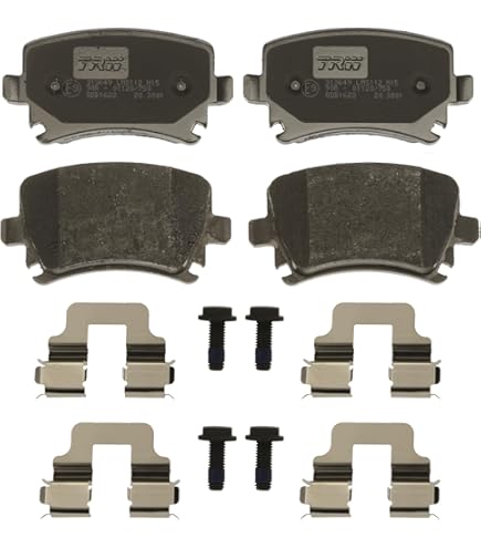 Pastiglie Freno Anteriore TRW GDB1659 Per Audi A6 C6 (2004-2011) - Set Di 4, Con Rivestimento COTEC - Foto 5