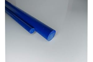 ALT-INTECH POM RUNDSTAB Rundstab aus POM blau Ø 30 mm, Lang 1000 mm Kunststoffrundstab