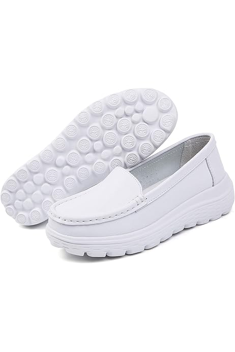 white nursing shoes amazon