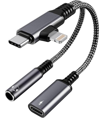 USB-C Auf 2 RCA Kabel – Auch Für Lightning | 2,15m, Audio-Adapter Für Verstärker & Lautsprecher