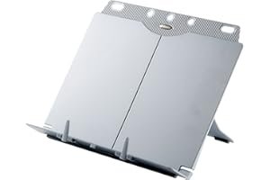 Fellowes Booklift Document Holder - Ergonomic Hands Free Book and Document Holder - Silver