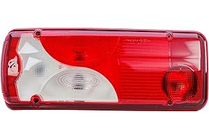 ‎LONGLING LONGLING Rückleuchte Heckleuchte Links 12V/24V Rücklicht Für Mercedes Sprinter VW Crafter MAN TGE Scania LKW Anhänger Pritsche