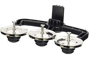 LP Latin Percussion LP1621 - Reforzador de sonido con 3 pares de sonajas de acero lateadas, montable