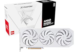PowerColor Hellhound Spectral White AMD Radeon RX 9070 XT 16GB GDDR6