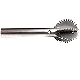 Gitachi Coconut Scraper Iron Blade (Silver, 6 inch Length, L-Thread)