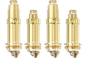 teasteam Válvula para Lavabo Clic Clac 4Pcs Valvula Lavabo para Tapon Lavabo Click Clack Drenaje Emergente Latón Mecanismos Recambio para Baño y Cocina Juego Drenaje Universal Drenaje Rápido