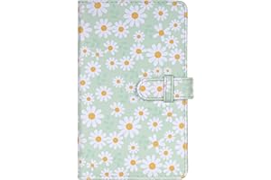 FRANKMATE Small Mini Photo Album Compatible with Fujifilm Instax Mini Film, 2x3 Photo, Kpop Photos Card Holder, Wallet Albums Book for Mini 12 11 40 7+ EVO 90 (96 Pockets)