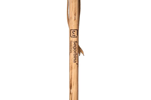 S & B Anpassad broderi för bergsvandring Naturligt brunt trä 125cm (530)