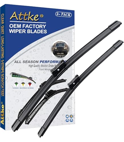 Balais D'essuie-glace STANDARD Pour Suzuki Jimny (1998-2017) - Kit 2 Pièces (450mm + 410mm) - Silencieux Et Durables - 9