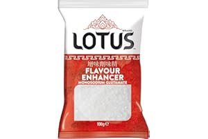 LOTUS BRAND Lotus Flavour Enhancer 100g | Monosodium Glutamate | MSG | Premium Quality | Ajinomoto | Umami Seasoning | 100G (Pack of 1)