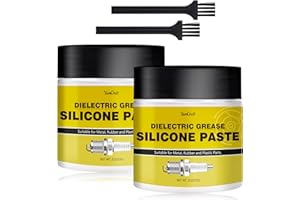 YUMCRAFT 100% Silikonfett 114g, Transparent Wasserfestes Nichtleitende Silikonfett füR Kaffeevollautomaten, Armaturen, Dichtungen, O-Ringe - Universell Anwendbar, Dielectric Grease for Electronics