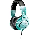 Audio-Technica ATH-M50xIB Wired Headset, Limited Edition Ice Blue