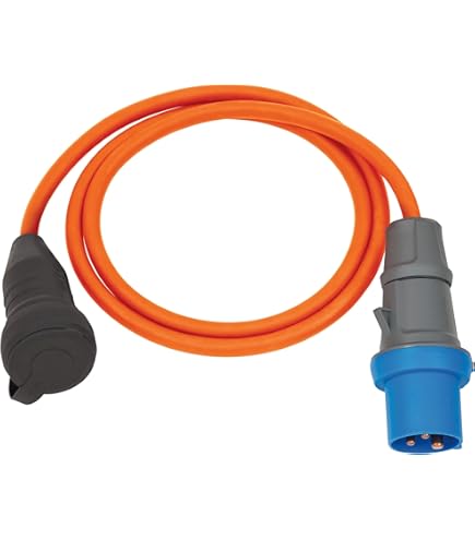 Schuko Auf CEE Adapterkabel 15m - Camping Stromkabel Für Wohnmobil & Garten