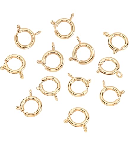Beebeecraft 1 doos 20 stuks kreeft klauw sluitingen 18K goud 925 sterling zilver vergulde kreeft haak sluitingen vervangen sieraden sluitingen set voor doe-het-zelf sieraden kettingen armbanden maken