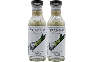 GENERIC Briannas Classic Buttermilk Ranch Dressing 355ml - PACK OF 2