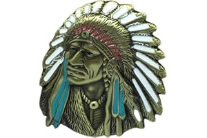 COOLLA Belt Buckle for Men- Western Cowboy Large Belt Buckles