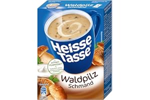 ERASCO HEISSE TASSE Hot Cup Forest Mushroom Schmand Folding Box of 3 Bags of 0.15 L Pack of 12 (12 x 450 ml)