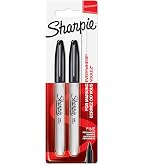 Sharpie Permanent Fine Point Markers - Black, 10-Count Bulk Pack, Brand New
