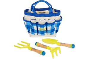 Little Tikes Growing Garden Hand Tools & Bag - Outdoor Fun for Toddlers - Educational & Active Play - Includes Shovel, Rake & More - Ages 3+ Years
