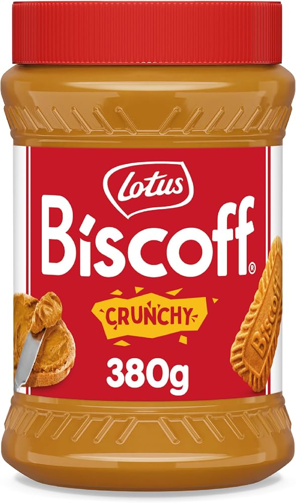 Biscoff Lotus Crunchy Sürülebilir Çıtır Karamelize Bisküvi Ezmesi 380 Gr