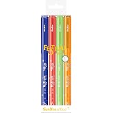 Scrikss Office Festival Jel Kalem 0.7 mm Vivid Renkler 4'L&uuml; Blıster - 1