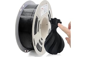 Reprapper Black TPU Filament for 3D Printer 1.75mm (± 0.03mm) 2.2lb (1kg)