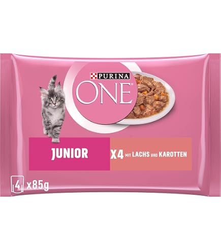 PURINA ONE Bifensis Junior – Kätzchenfutter Bis 12 Monate, Mit Huhn, 2,8 Kg, Für Gesunde Entwicklung