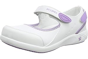 Oxypas Nelie, Women's Safety Shoes, White (Lic), 44 UK(37 EU)