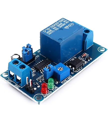 5x NE555 Timer Relais Module - 12V DC, 0-10 Sekunden Einstellbar - Für Arduino, Raspberry Pi & Elektronik Projekte