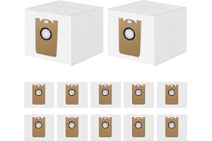 YYDSLEE 12 Bolsas de polvo para aspiradora Conga series 2299/2499 / 7490/8290, recambios y repuestos para aspiradoras