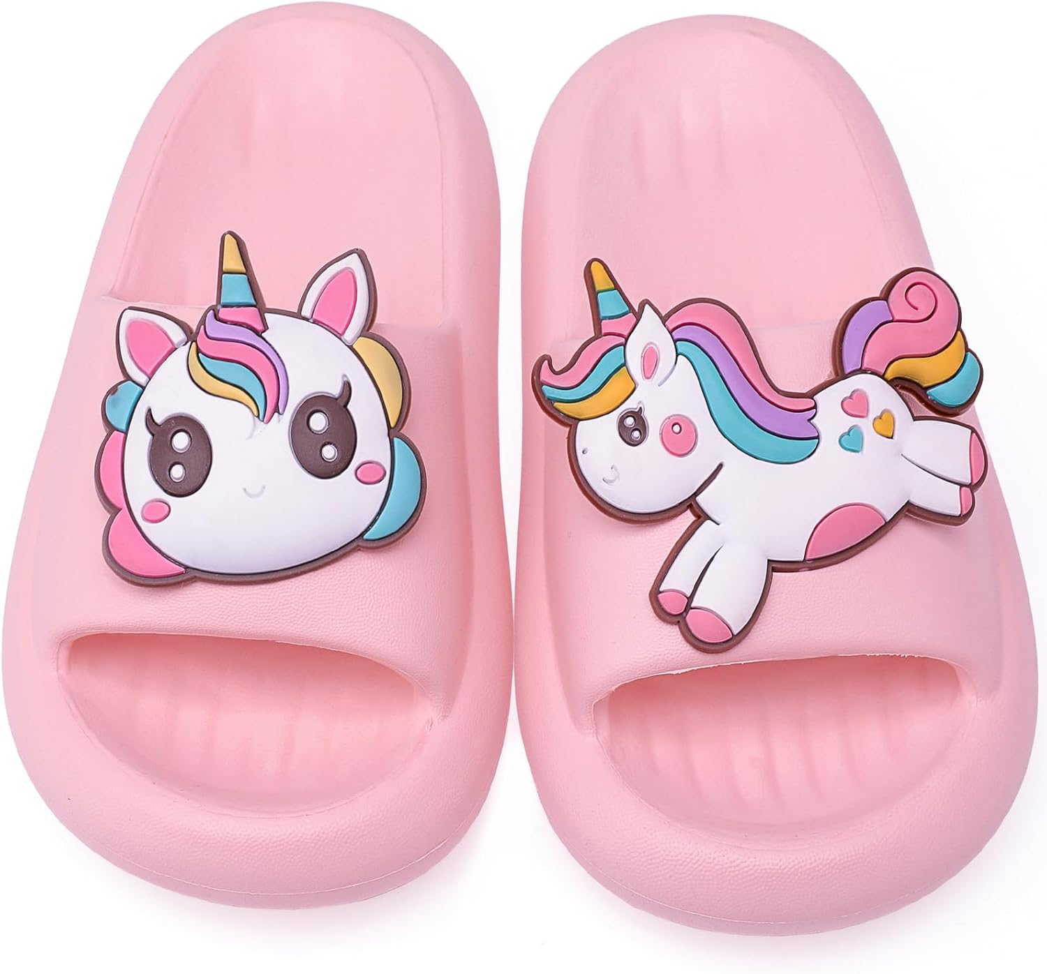 Vunavueya Chanclas de Baño Antideslizantes para Niños y Niñas - Ultraligeras <150g (Tallas 22/23 EU) - 20-36 EU, Sandalias Zapatillas EVA para Baño, Playa, Piscina, Jardín Interior y Exterior