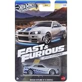 HOT WHEELS Fast & Furious Brian O'Conner Nissan Skyline R34, Oyuncak Araba