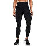 CRZ YOGA Donna Pantaloni Vita Alta Compressione Spandex Sportivi Leggings con Tasche - 64cm/71cm