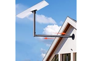 LIROPAU Mount kompatybilny z Starlink Gen 3, uchwyt ścienny kompatybilny z Starlink Gen 3, zestaw montażowy kompatybilny z Starlink Gen 3, długi uchwyt ścienny kompatybilny z Starlink Gen 3