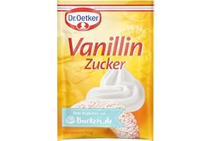 Dr Oetker Vanillin Zucker Vanilla Sugar 10x 8g - imported by DFB