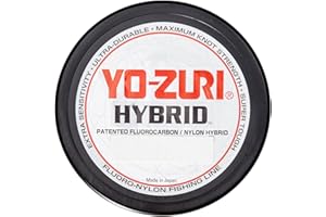Yo-Zuri Ligne de pêche Hybride Transparente à monofilament de 600 m
